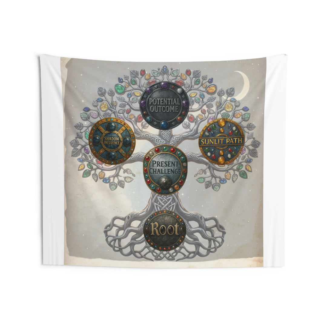 Yggdrasil & the 5 Rune Spread — Spiritual RuneCasting Cloth