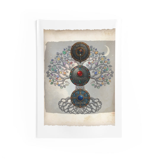 Yggdrasil & the 3 Rune Spread — Spiritual RuneCasting Cloth