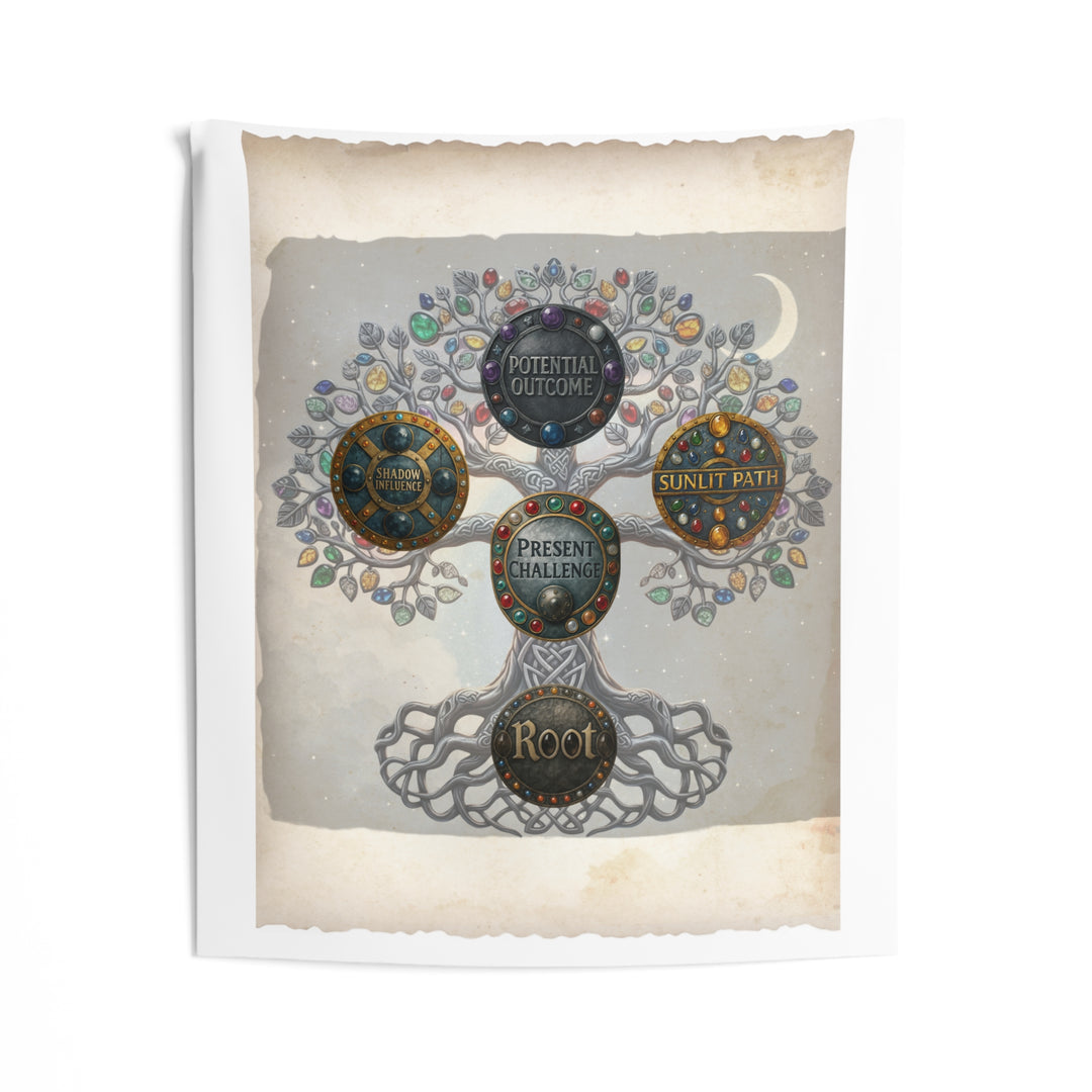 Yggdrasil & the 5 Rune Spread — Spiritual RuneCasting Cloth