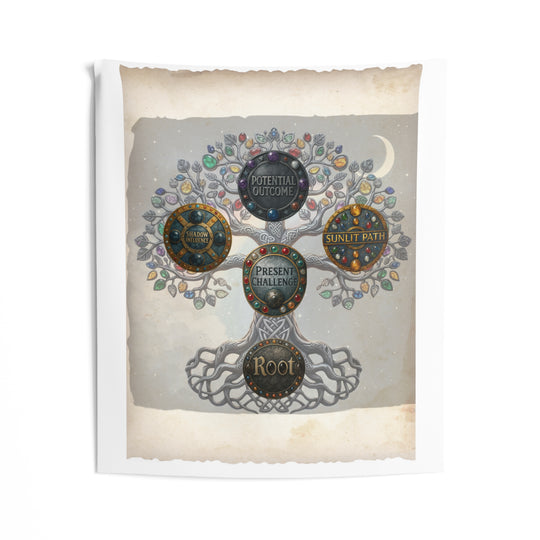 Yggdrasil & the 5 Rune Spread — Spiritual RuneCasting Cloth
