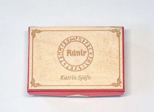 Elder Futhark Rune Set — 25 Handcrafted Pieces in custom Satin Box