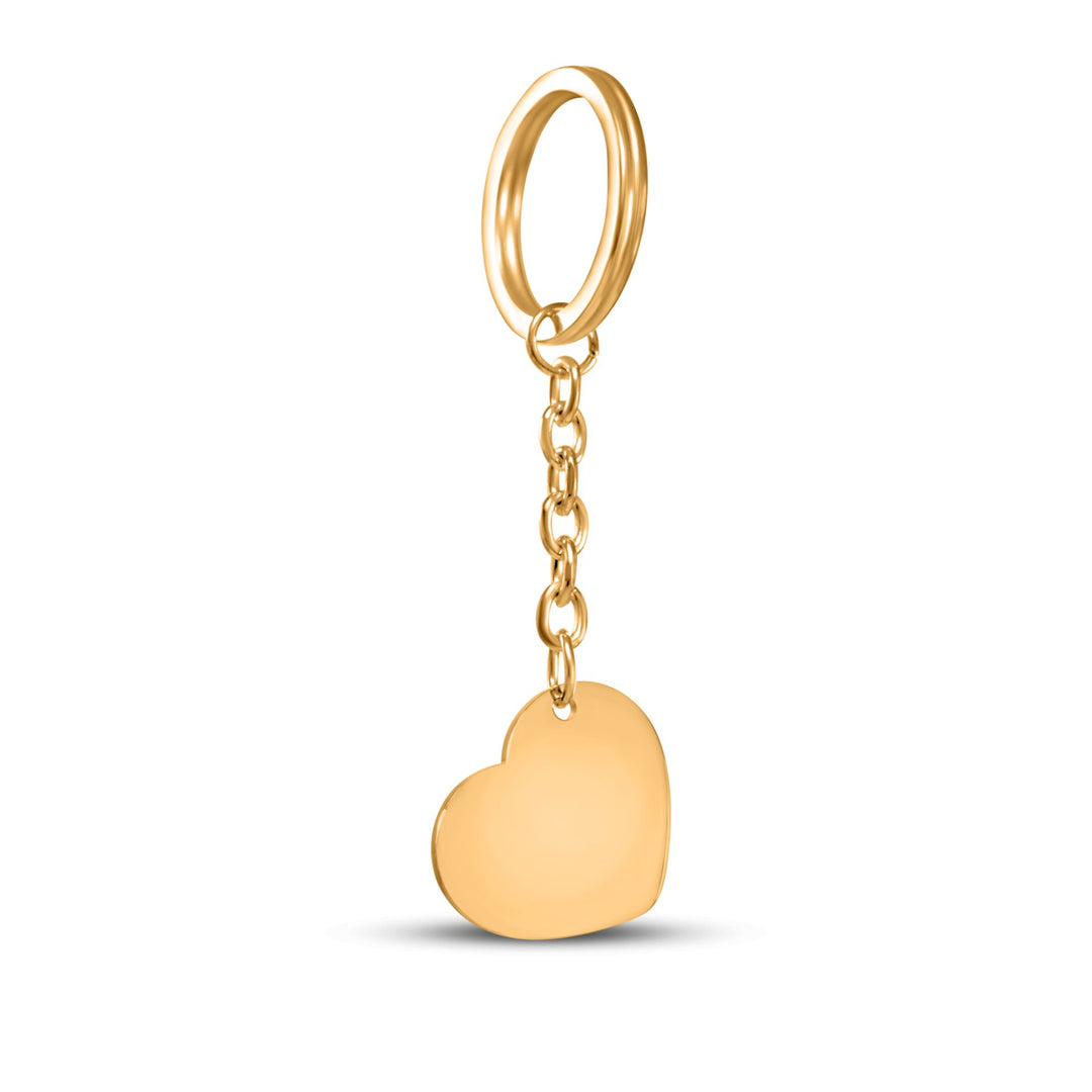 Loved by - Runic Heart Keychain