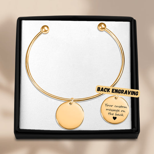Loved by Bangle Bracelet