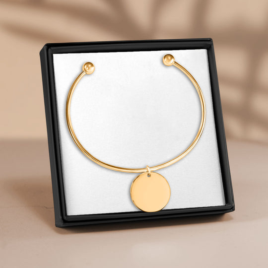 Loved by Bangle Bracelet