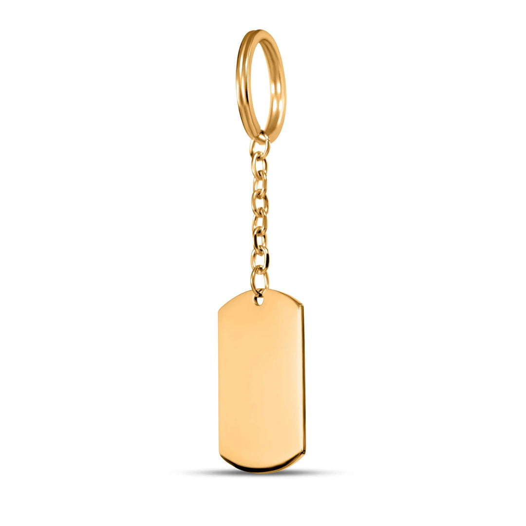 Blanko Tag Keychain